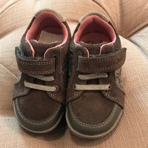 Clark’s first shoes